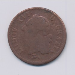 Louis XVI - Sol - 1783 R Orléans - TB