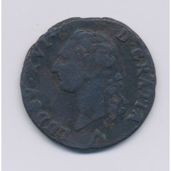 Louis XVI - Sol - 1783 W Lille - TB