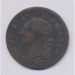 Louis XVI - Sol - 1784 R Orléans - TB/TB+