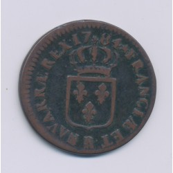 Louis XVI - Sol - 1784 R Orléans - TB/TB+ 2
