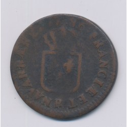 Louis XVI - Sol - 1786 R Orléans - TB 2