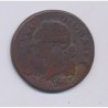 Louis XVI - Sol - 1791 D Lyon - TB