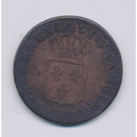 Louis XVI - Sol - 1791 R Orléans - B/TB