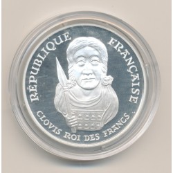 100 Francs Clovis - 1996 - argent belle épreuve - 37mm