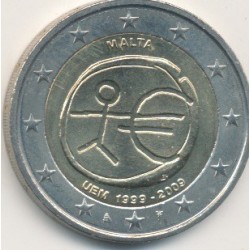 2€ Malte 2009 - 10 ans de l'euro