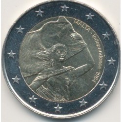 2€ Malte 2014 - 50e anniversaire indépendance - 1964