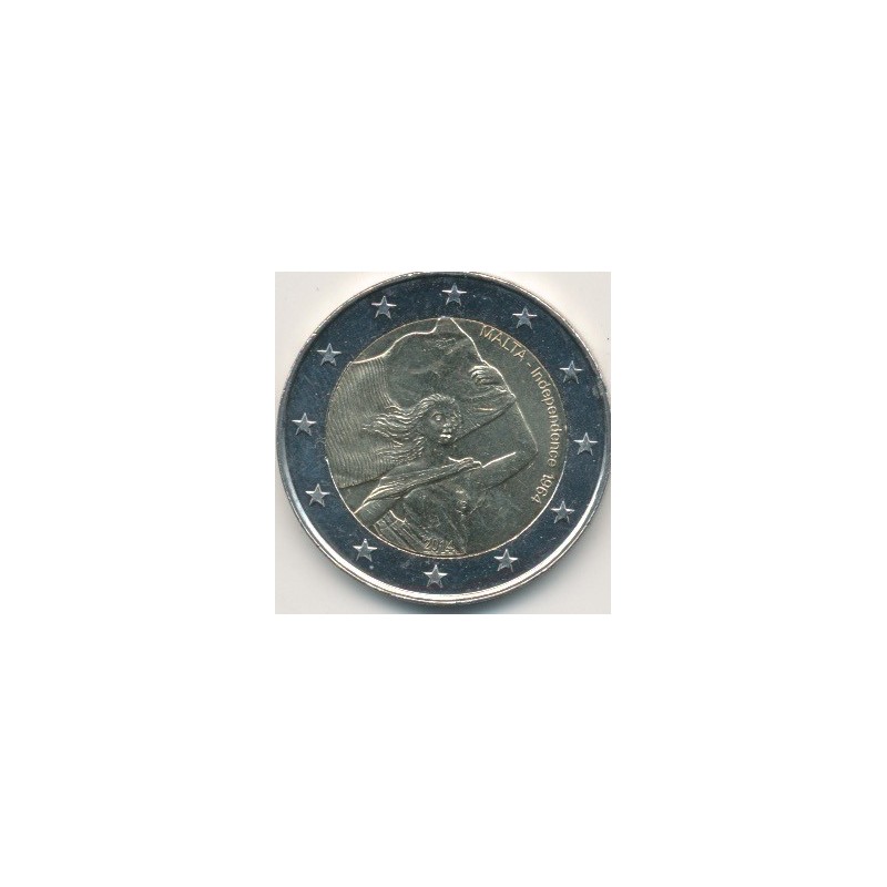 2€ Malte 2014 - 50e anniversaire indépendance - 1964