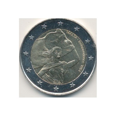 2€ Malte 2014 - 50e anniversaire indépendance - 1964