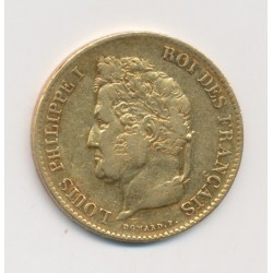 Louis Philippe I - 40 Francs Or - 1834 L Bayonne 