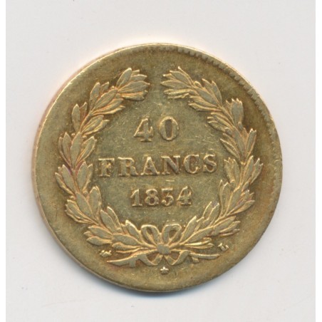 Louis Philippe I - 40 Francs Or - 1834 L Bayonne 
