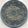 2€ Malte 2015 - 30 ans drapeau européen