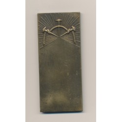 Médaille - Jésus Christ - bronze - 1930 - par E.J Vézien - TTB+ 2