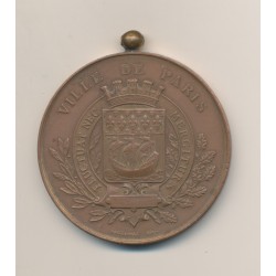 Médaille - Exposition vinicole de Paris - 1887 - bronze - 52mm
