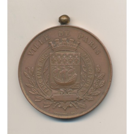 Médaille - Exposition vinicole de Paris - 1887 - bronze - 52mm