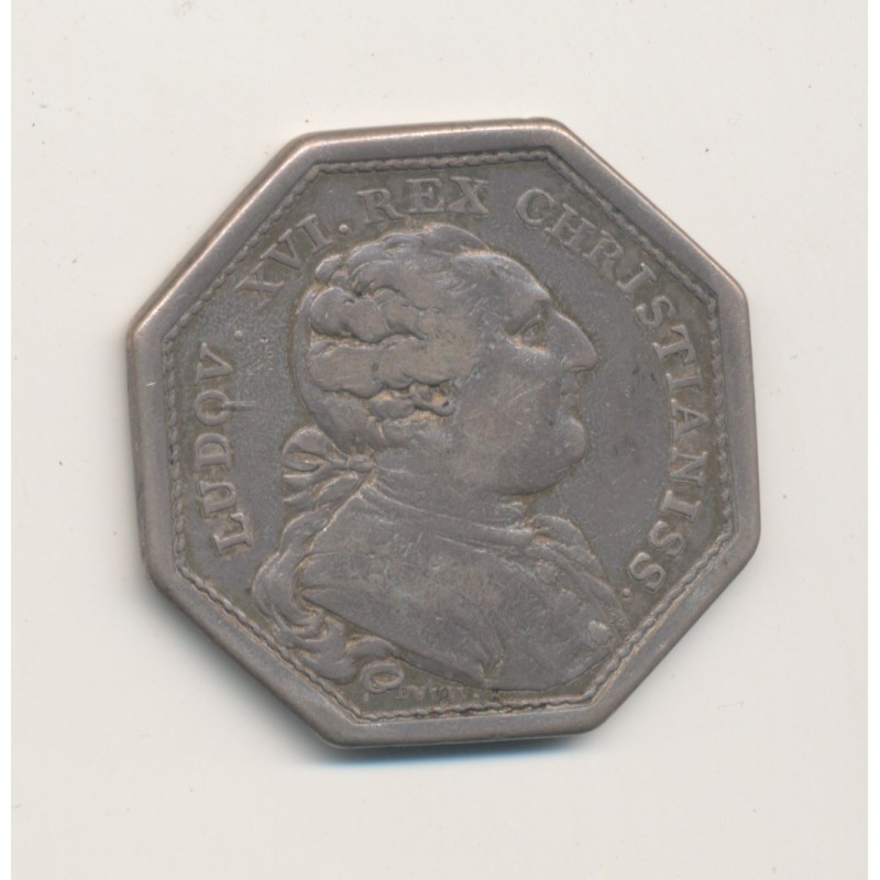 Jeton - Louis XVI - Collège de Saintes - 1789 - argent