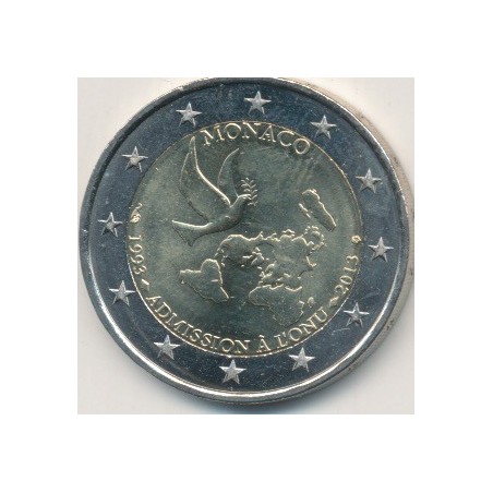 2€ Monaco 2013 - ONU 1993-2013