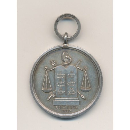 Médaille - Tribunal Civil - 1830 - argent - SUP