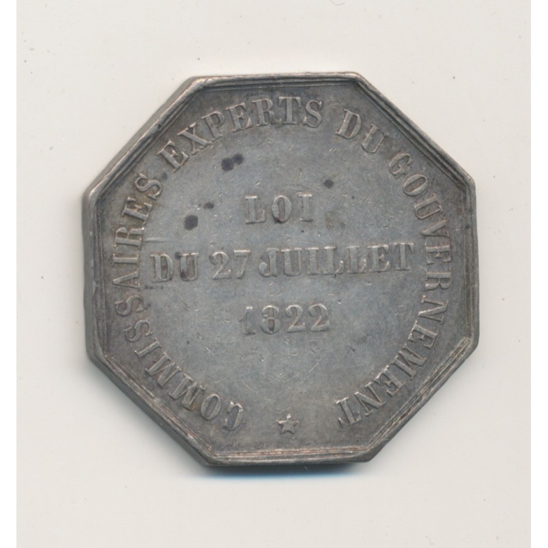 Jeton - Commissaires experts du gouvernement - 1831 - argent - TB