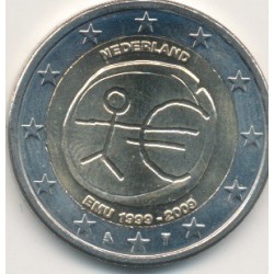 2€ Pays-Bas 2009 - 10ans de l'euro