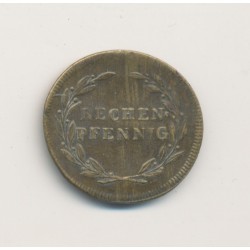 Jeton - Rechen pfennig - Victoria - laiton - TTB 2