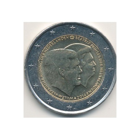 2€ Pays-Bas 2014 - famille royale