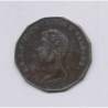 Médaillon - Ferdinand Philippe - Duc d'Orléans - Souvenir du déplorable événement 13 juillet 1842 - laiton - 26mm - TB