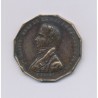 Médaille - Mort de Jacques Laffite - 1844 - laiton - 25mm - TTB