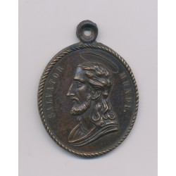 Médaillon - Jésus Christ - Mater Divinae - laiton - SUP