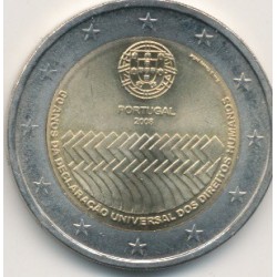 2€ Portugal 2008 - 60 ans déclaration universelle droits de l'homme