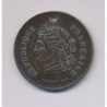 Médaille - Souvenir de fête nationale - 14 juillet 1881 - laiton - 32mm - TB