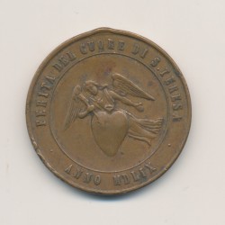 Médaille - Centenaire Ste Thérèse - 1882 - cuivre - 32mm - TB 2