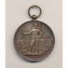 Médaille - Thème sur le Tir - Chatellerault - bronze argenté - 41mm - SUP
