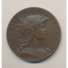 Médaille - Concours de Tir - 1904 - bronze - 51mm - TTB+