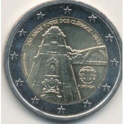 2€ Portugal 2013 - 250e anniversaire Tour des clercs