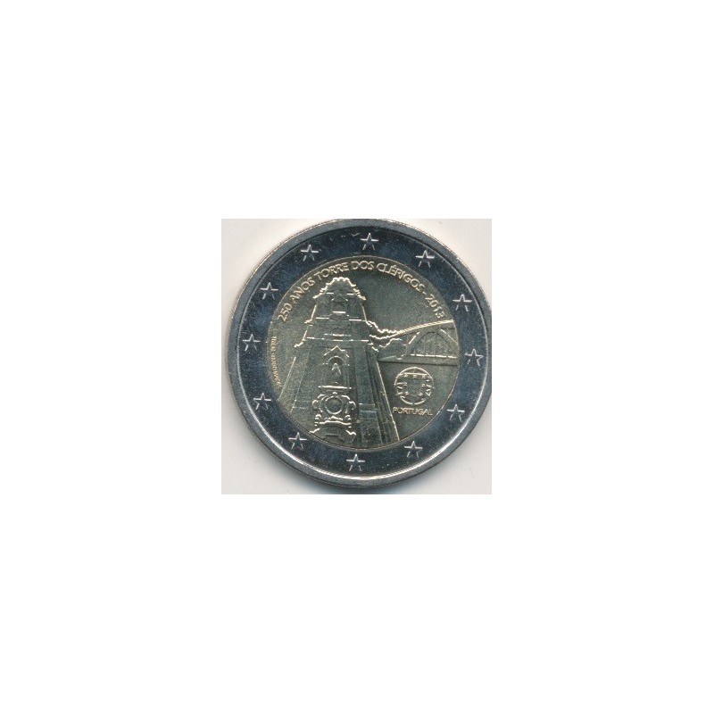 2€ Portugal 2013 - 250e anniversaire Tour des clercs