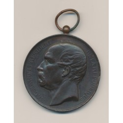Médaille - Société nationale du tir des communes - Mac-Mahon - bronze - 51mm - TTB