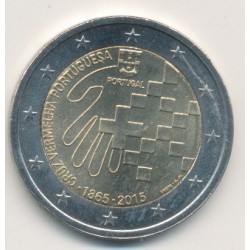 2€ Portugal 2015 - 150e anniversaire croix-rouge Portugais