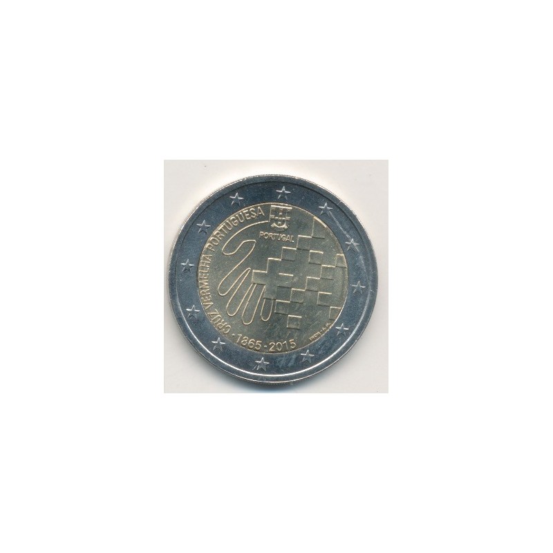 2€ Portugal 2015 - 150e anniversaire croix-rouge Portugais
