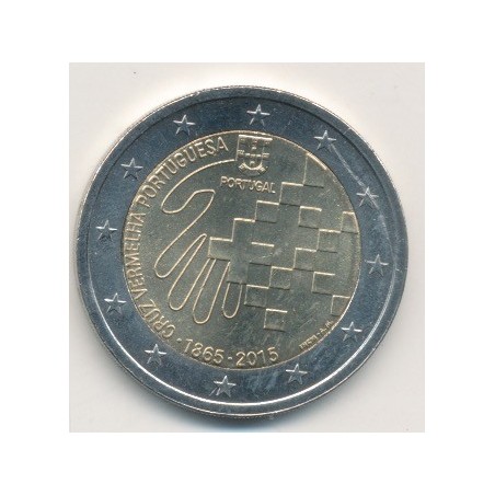 2€ Portugal 2015 - 150e anniversaire croix-rouge Portugais