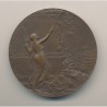 Médaille - Journal Le Matin - par Riberon - bronze - 51mm - TTB+