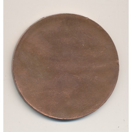 Médaille - Fourni par l'Allemagne en exécution du traite de Versailles - cuivre - uniface - 51mm - TTB+