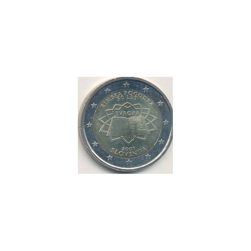 2€ Slovénie 2007 - Traité de Rome