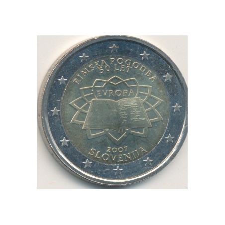 2€ Slovénie 2007 - Traité de Rome