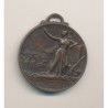 Médaille - Orphelinat d'Arvernes - Chemin de fer des colonies - 1917 - bronze - 30mm - TTB+