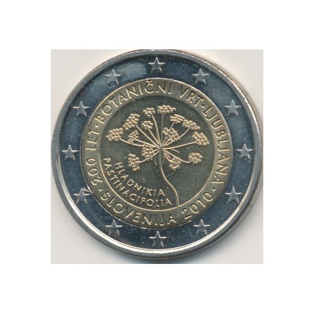 2€ Slovénie 2010 - 200e anniversaire jardin botanique Ljubljana