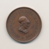 Médaille - Société des amis des arts de Seine et Oise - Versailles 1854 - bronze - 26mm - TTB+