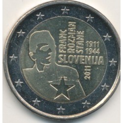 2€ Slovénie 2011 - 100e anniversaire naissance Franc Rozman