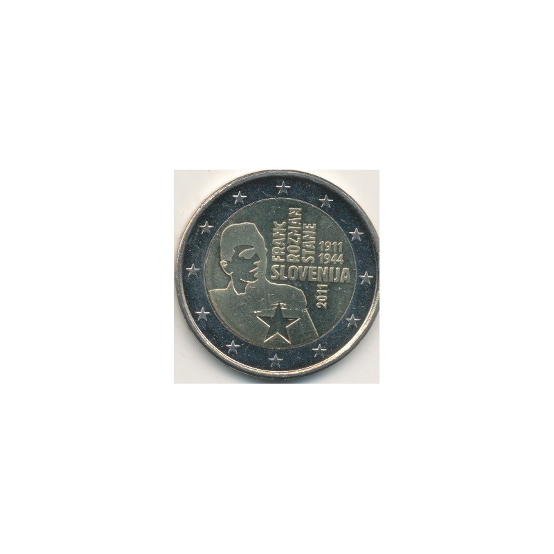 2€ Slovénie 2011 - 100e anniversaire naissance Franc Rozman