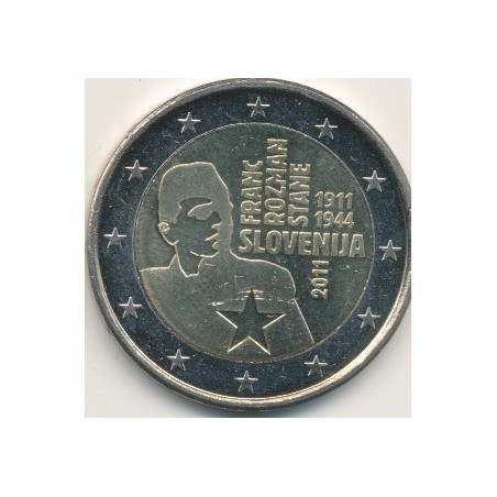 2€ Slovénie 2011 - 100e anniversaire naissance Franc Rozman