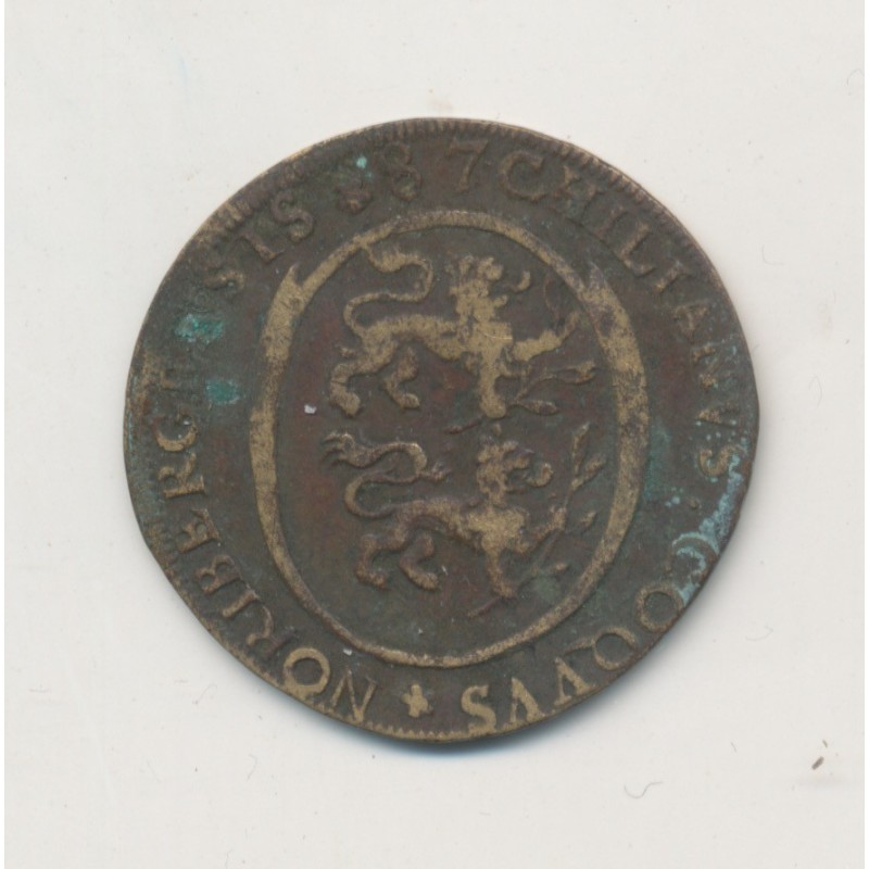 Jeton de Nuremberg - Chilia Koch - 1587 - laiton - TTB